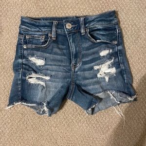 american eagle jean shorts